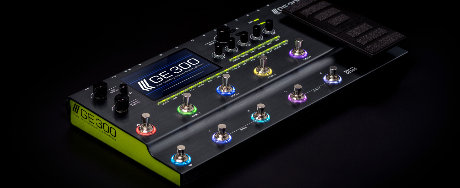 Amazon.com: MOOER GE300 Amp Modelling, Multi Effects, Guitar Synth